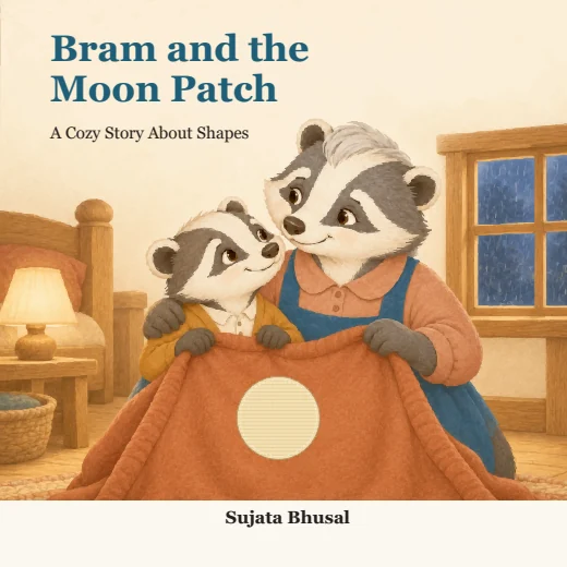 Bram and the Moon Patch — book cover